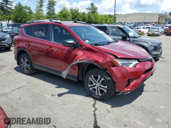 2018 Toyota RAV4 LE with VIN 2T3BFREVXJW838680, listed as a Copart auction lot 61452055 with 79,016 mi miles and Salvage title. Bid and sale history available at DreamBid. Image 4.