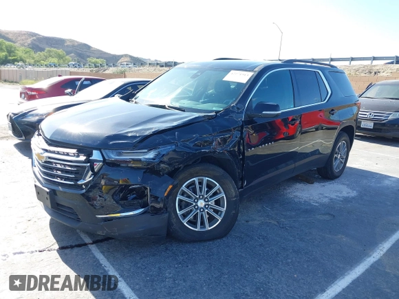 2023 Chevrolet Traverse LT Cloth with VIN 1GNERGKW4PJ317961, listed as a IAAI auction lot 42271913 with 10,758 mi miles and . Bid and sale history available at DreamBid. Image 17.