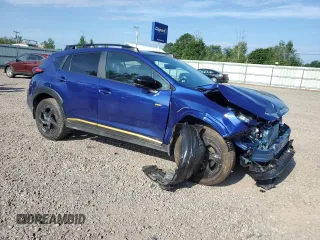 2025 Subaru Crosstrek Special Sports with VIN 4S4GUHF6XS3739399, listed as a Copart auction lot 65258915 with 682 mi miles and Salvage title. Bid and sale history available at DreamBid. Image 4.
