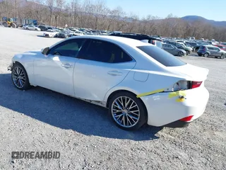 2014 Lexus IS 250 with VIN JTHCF1D21E5005746, listed as a IAAI auction lot 41892900 with 136,295 mi miles. Bid and sale history available at carsss.com. Image 3.