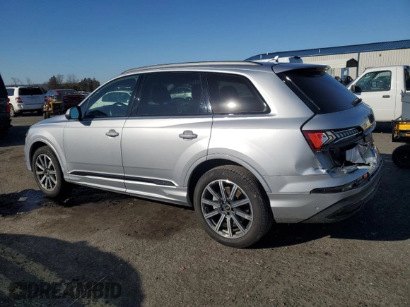 2022 Audi Q7 Premium Plus with VIN WA1LJBF70ND006854, listed as a Copart auction lot 85075634 with 33,480 mi miles and Salvage title. Bid and sale history available at DreamBid. Image 2.