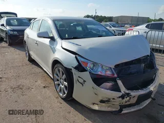 2011 Buick LaCrosse CXS with VIN 1G4GE5ED1BF357823, listed as a IAAI auction lot 42407687 with 123,574 mi miles and . Bid and sale history available at DreamBid. Image 1.