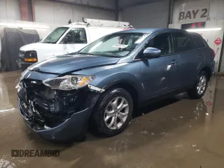 2014 Mazda CX-9 Sport with VIN JM3TB2BA6E0445155, listed as a Copart auction lot 86834714 with 146,747 mi miles and Salvage title. Bid and sale history available at DreamBid. Image 1.