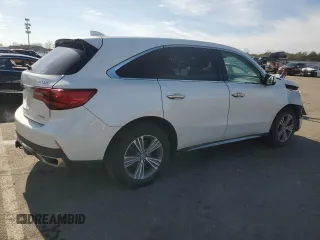 2019 Acura MDX with VIN 5J8YD4H33KL029962, listed as a Copart auction lot 45147085 with 73,562 mi miles and Salvage Title. Bid and sale history available at carsss.com. Image 3.