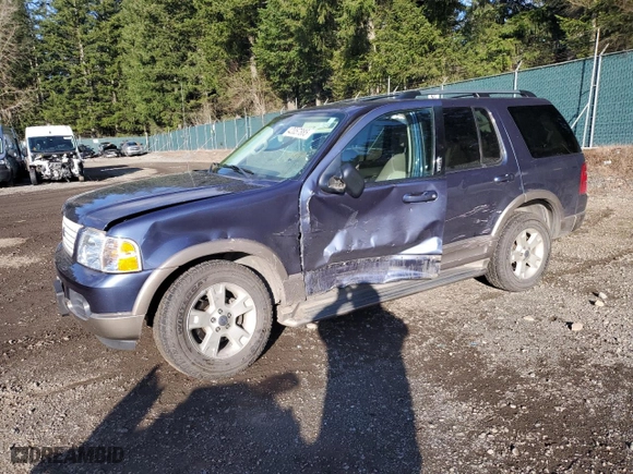 2003 Ford Explorer Eddie Bauer with VIN 1FMDU74W33UA62109, listed as a Copart auction lot 42057885 with 114,416 mi miles and Salvage Title. Bid and sale history available at carsss.com. Image 1.