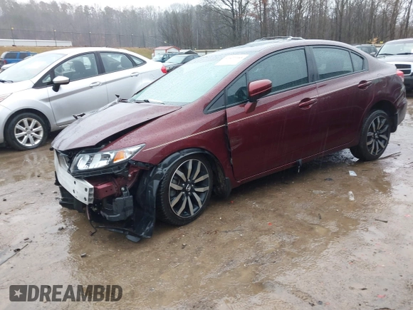 2015 Honda Civic EX-L z VIN 19XFB2F93FE034245, wystawiony jako IAAI lot #41427385 z przebiegiem 56 472 mil mil oraz . Historia ofert i sprzedaży dostępna na DreamBid. Obrazek 17.