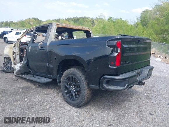 2021 Chevrolet Silverado 1500 LT Trail Boss with VIN 3GCPYFEL9MG412514, listed as a IAAI auction lot 41929711 with Not Provided miles. Bid and sale history available at carsss.com. Image 3.