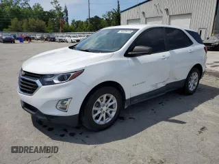 2020 Chevrolet Equinox LS z VIN 3GNAXHEV2LS683763, wystawiony jako Copart lot #54329415 z przebiegiem 74 340 mil mil oraz Szkoda całkowita • Salvage title. Historia ofert i sprzedaży dostępna na DreamBid. Obrazek 1.