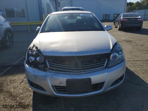 2008 Saturn Astra XR with VIN W08AT671885102232, listed as a Copart auction lot 42043645 with 63,676 mi miles and Salvage Title. Bid and sale history available at carsss.com. Image 5.