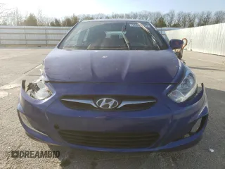 2012 Hyundai Accent SE with VIN KMHCU5AE7CU027245, listed as a Copart auction lot 50604895 with 153,842 mi miles and Clean title. Bid and sale history available at DreamBid. Image 5.
