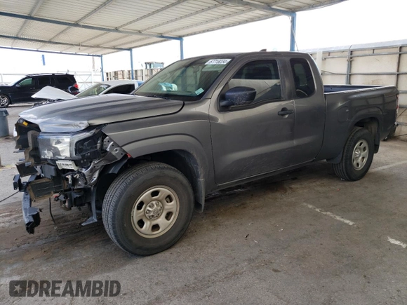 2022 Nissan Frontier S with VIN 1N6ED1CL7NN641336, listed as a Copart auction lot 67718234 with 27,960 mi miles and Salvage Title. Bid and sale history available at carsss.com. Image 1.