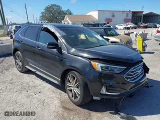 2019 Ford Edge Titanium with VIN 2FMPK3K95KBC57853, listed as a IAAI auction lot 41584769 with 52,932 mi miles. Bid and sale history available at carsss.com. Image 1.