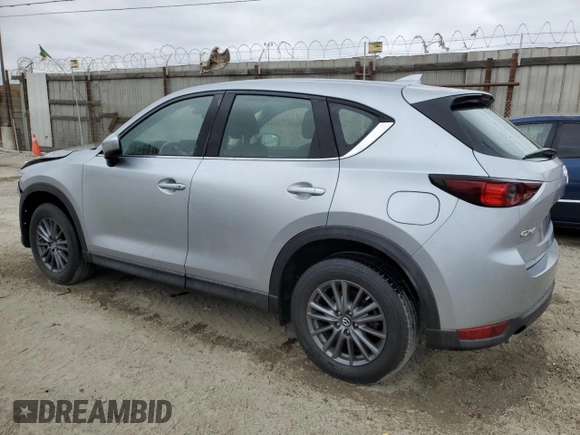 2019 Mazda CX-5 Sport with VIN JM3KFABM8K1565789, listed as a Copart auction lot 55978175 with 42,392 mi miles and Salvage Title. Bid and sale history available at DreamBid. Image 2.