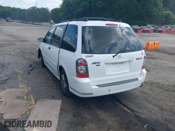 2006 Mazda MPV LX z VIN JM3LW28A560566045, wystawiony jako IAAI lot #42287295 z przebiegiem 259 493 mil mil oraz . Historia ofert i sprzedaży dostępna na DreamBid. Obrazek 3.