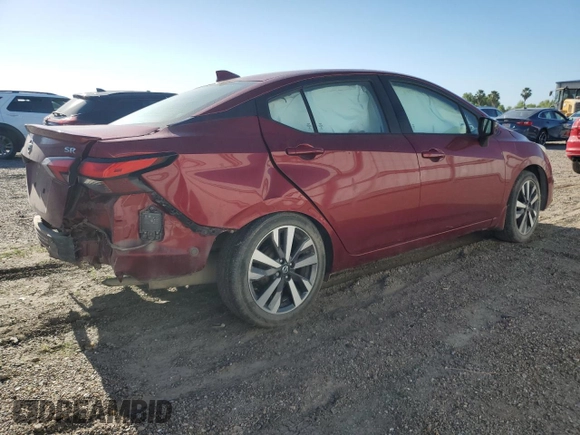 2020 Nissan Versa SR with VIN 3N1CN8FV6LL814566, listed as a Copart auction lot 52994495 with Not provided miles and Salvage title. Bid and sale history available at DreamBid. Image 3.