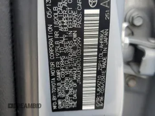 2013 Scion xD with VIN JTKKUPB47D1037299, listed as a Copart auction lot 49291645 with 168,418 mi miles and Non Repairable. Bid and sale history available at carsss.com. Image 12.