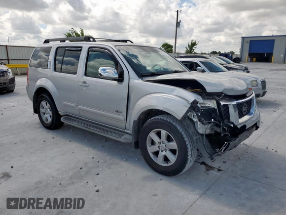 2008 Nissan Pathfinder SE with VIN 5N1AR18B88C646186, listed as a Copart auction lot 62095125 with 241,934 mi miles and Salvage title. Bid and sale history available at DreamBid. Image 4.