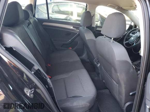 2017 Volkswagen Golf SportWagen S with VIN 3VW017AU0HM503220, listed as a Copart auction lot 61067774 with 41,155 mi miles and Salvage Title. Bid and sale history available at carsss.com. Image 10.