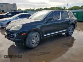 2008 Porsche Cayenne S z VIN WP1AB29P58LA40545, wystawiony jako Copart lot #60053915 z przebiegiem 193 266 mil mil oraz Czysty tytuł • Clean title. Historia ofert i sprzedaży dostępna na DreamBid. Obrazek 1.