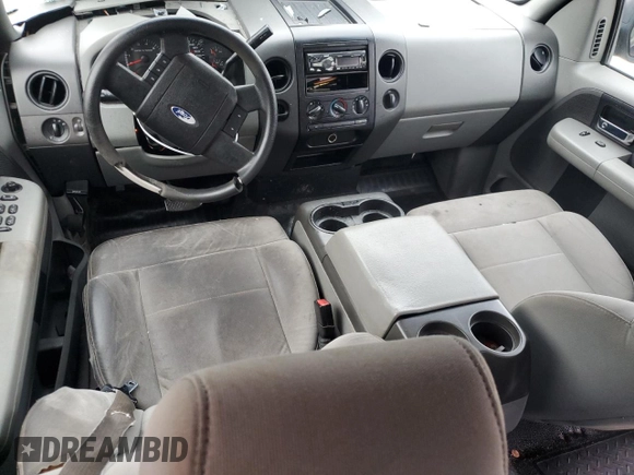 2007 Ford F-150 STX with VIN 1FTRX02W07KC22346, listed as a Copart auction lot 42942555 with 253,980 mi miles and Salvage Title. Bid and sale history available at carsss.com. Image 8.
