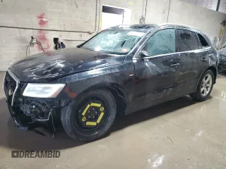 2014 Audi Q5 Premium Plus with VIN WA1DGAFPXEA032411, listed as a Copart auction lot 58024075 with 183,027 mi miles and Salvage title. Bid and sale history available at DreamBid. Image 1.