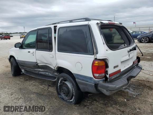 2000 Mercury Mountaineer with VIN 4M2ZU66P5YUJ09197, listed as a Copart auction lot 75933804 with 202,600 mi miles and Non repairable. Bid and sale history available at DreamBid. Image 2.