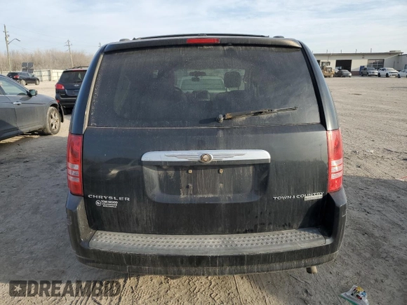 2010 Chrysler Town & Country Touring with VIN 2A4RR5D1XAR109046, listed as a Copart auction lot 48224865 with 218,021 mi miles and Salvage Title. Bid and sale history available at DreamBid. Image 6.