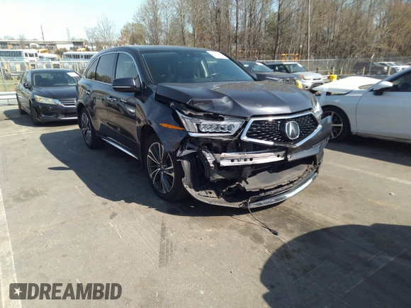 2020 Acura MDX Technology z VIN 5J8YD4H58LL056559, wystawiony jako IAAI lot #41919672 z przebiegiem 63 712 mil mil oraz . Historia ofert i sprzedaży dostępna na DreamBid. Obrazek 1.