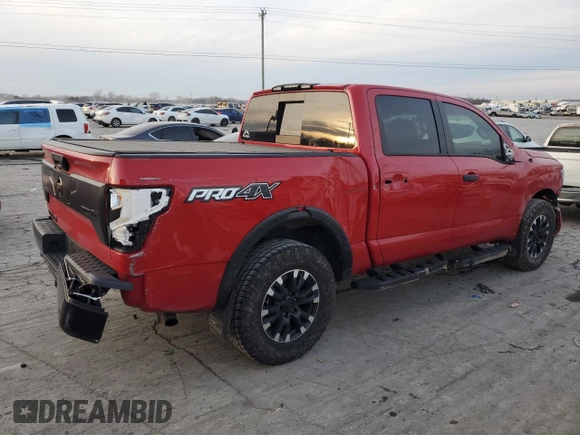 2020 Nissan Titan SL with VIN 1N6AA1ED6LN506892, listed as a Copart auction lot 88091765 with 41,910 mi miles and Salvage title. Bid and sale history available at DreamBid. Image 3.