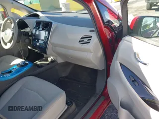 2011 Nissan LEAF SL-e with VIN JN1AZ0CP1BT005859, listed as a IAAI auction lot 41666341 with 71,745 mi miles. Bid and sale history available at carsss.com. Image 5.
