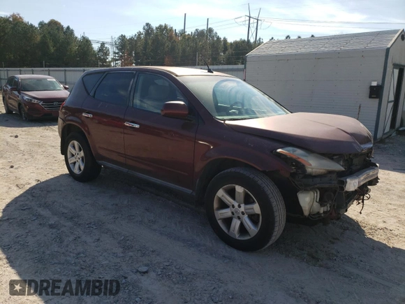 2006 Nissan Murano S z VIN JN8AZ08WX6W518596, wystawiony jako Copart lot #78172834 z przebiegiem 218 147 mil mil oraz Szkoda całkowita • Salvage title. Historia ofert i sprzedaży dostępna na DreamBid. Obrazek 4.