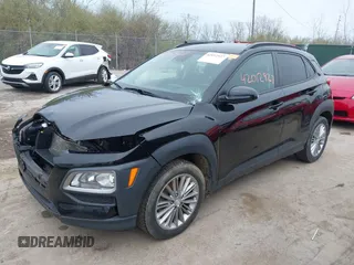 2019 Hyundai Kona SEL with VIN KM8K2CAA5KU366944, listed as a IAAI auction lot 42012927 with 78,621 mi miles and . Bid and sale history available at DreamBid. Image 2.