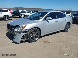 2014 Nissan Maxima 3.5 SV w/Sport Pkg with VIN 1N4AA5AP9EC474275, listed as a IAAI auction lot 41741681 with 128,480 mi miles. Bid and sale history available at carsss.com. Image 19.