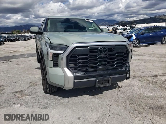 2023 Toyota Tundra Limited with VIN 5TFJA5DB8PX078148, listed as a Copart auction lot 49222095 with 35,975 mi miles and Salvage title. Bid and sale history available at DreamBid. Image 10.