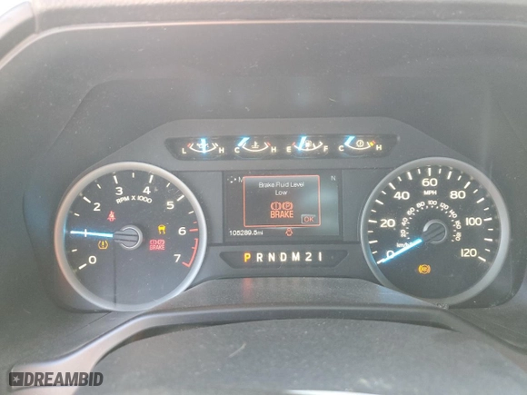 2016 Ford F-150 XLT with VIN 1FTEW1EF8GFB94842, listed as a Copart auction lot 49693255 with 105,289 mi miles and Salvage Title. Bid and sale history available at carsss.com. Image 9.
