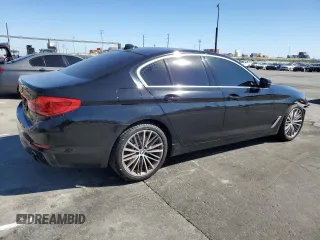 2020 BMW 5 Series 530i with VIN WBAJR3C05LCE13851, listed as a Copart auction lot 46466885 with 66,104 mi miles and Salvage Title. Bid and sale history available at DreamBid. Image 3.