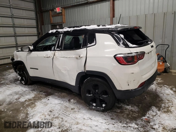 2020 Jeep Compass Altitude with VIN 3C4NJCBB4LT147559, listed as a Copart auction lot 87319264 with Not Provided miles and Salvage Title. Bid and sale history available at carsss.com. Image 2.