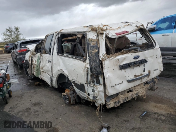 2017 Ford Expedition Max Platinum with VIN 1FMJK1LT7HEA37163, listed as a Copart auction lot 78303554 with Not provided miles and Salvage title. Bid and sale history available at DreamBid. Image 2.