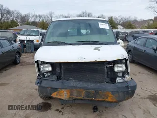2008 Chevrolet Express Cargo Van with VIN 1GCGG25C081217403, listed as a IAAI auction lot 41470035 with 0 mi miles. Bid and sale history available at carsss.com. Image 13.