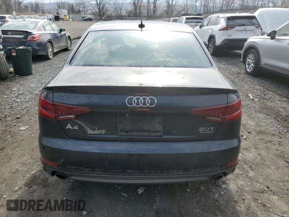 2018 Audi A4 Premium Plus z VIN WAUENAF48JA227498, wystawiony jako Copart lot #52557525 z przebiegiem Nie podano mil oraz Szkoda całkowita • Salvage title. Historia ofert i sprzedaży dostępna na DreamBid. Obrazek 6.