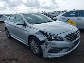 2015 Hyundai Sonata 2.4L Sport with VIN 5NPE34AF4FH036129, listed as a IAAI auction lot 41740812 with 79,483 mi miles. Bid and sale history available at carsss.com. Image 6.