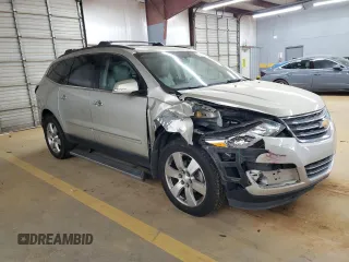 2014 Chevrolet Traverse LTZ with VIN 1GNKRJKD5EJ218402, listed as a Copart auction lot 89188355 with 161,969 mi miles and Salvage Title. Bid and sale history available at DreamBid. Image 4.