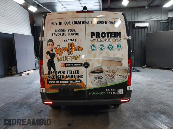 2023 Mercedes-Benz Sprinter Cargo Cargo with VIN W1Y40BHY5PT157048, listed as a IAAI auction lot 40339280 with 33,725 mi miles and . Bid and sale history available at DreamBid. Image 17.