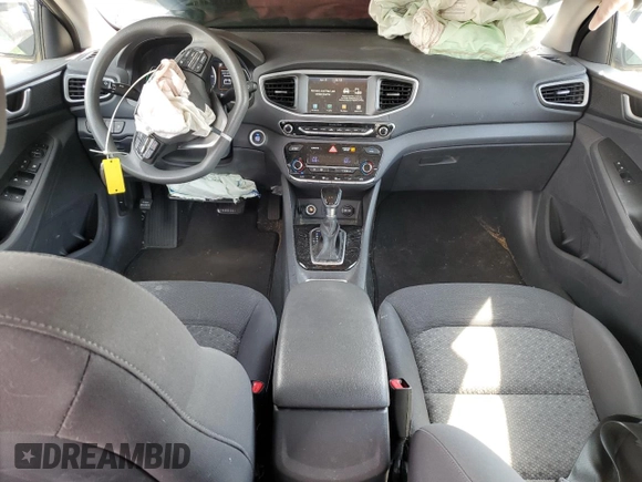 2019 Hyundai Ioniq Blue with VIN KMHC65LC0KU134755, listed as a Copart auction lot 53898845 with 86,930 mi miles and Salvage Title. Bid and sale history available at DreamBid. Image 8.