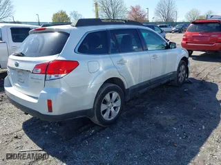 2011 Subaru Outback 2.5i Prem AWP/Pwr Moon with VIN 4S4BRBGC6B3420580, listed as a IAAI auction lot 41988017 with 172,934 mi miles. Bid and sale history available at carsss.com. Image 4.