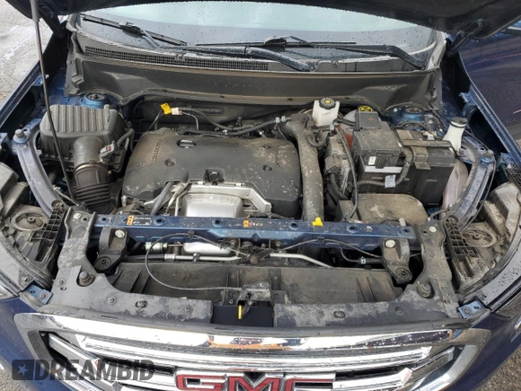 2020 GMC Terrain SLT with VIN 3GKALVEX0LL281386, listed as a Copart auction lot 56046165 with 53,294 mi miles and Salvage title. Bid and sale history available at DreamBid. Image 11.