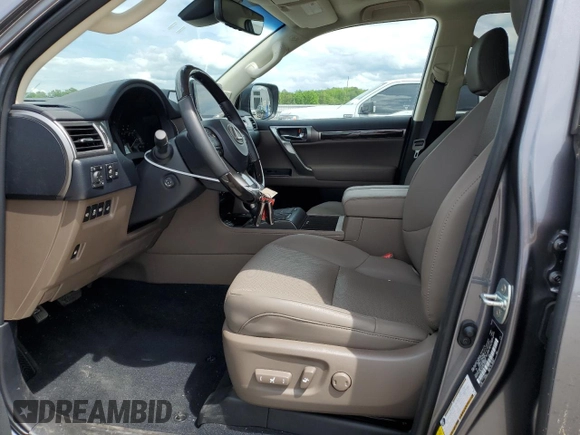 2023 Lexus GX 460 Premium with VIN JTJAM7BX1P5383761, listed as a Copart auction lot 56104495 with 10,903 mi miles and Salvage title. Bid and sale history available at DreamBid. Image 7.