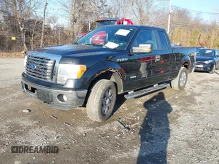2011 Ford F-150 XL with VIN 1FTFX1ET4BFD18959, listed as a IAAI auction lot 41139785 with 155,183 mi miles. Bid and sale history available at carsss.com. Image 2.