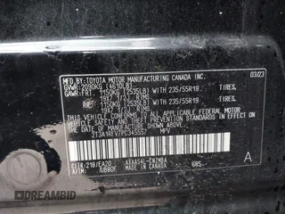 2023 Toyota RAV4 XLE Premium с VIN 2T3A1RFV7PC345557, выставлен на аукционе IAAI как лот 42323620 с пробегом 12 872 миль миль и . История ставок и продаж доступна на DreamBid. Изображение 9.