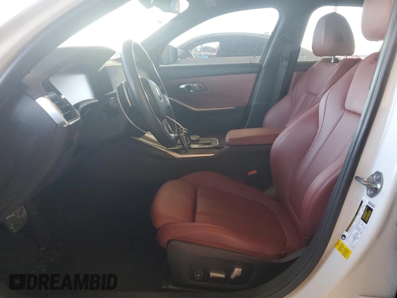 2022 BMW 3 Series 330i with VIN 3MW5R1J08N8C44151, listed as a Copart auction lot 85958404 with 28,213 mi miles and Salvage Title. Bid and sale history available at carsss.com. Image 7.